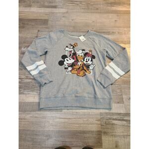 Disney medium woman's gray sweater new with tags